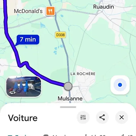 Circuit 24h 900m Du Virage De *